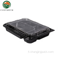 Restaurant Food Grade Safety 5 Compartment Food Container